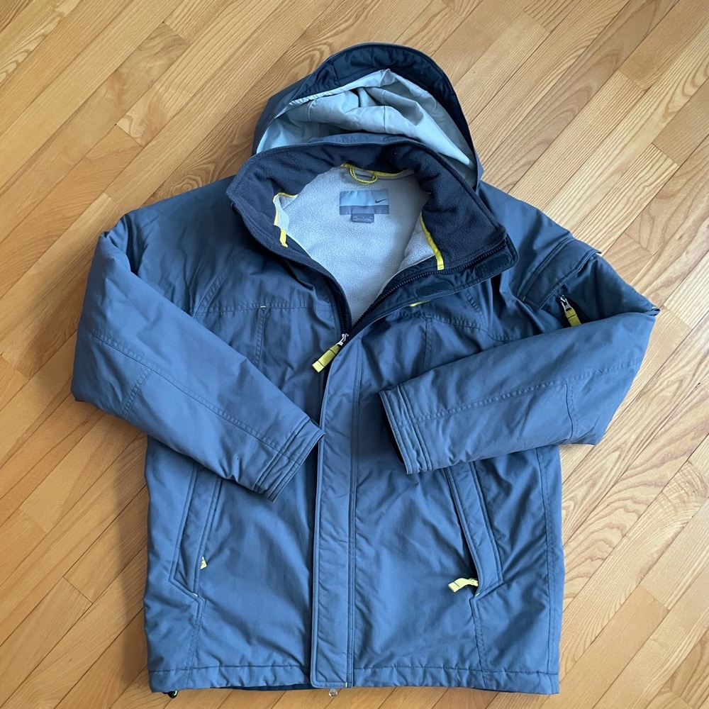 Vintage Nike Fleece Lined Windbreaker